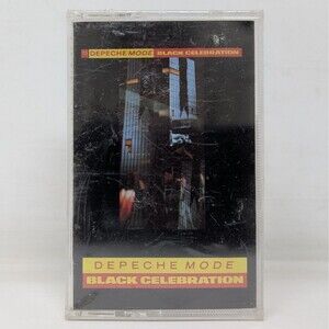 New Depeche Mode - Black Celebration 1986 Cassette Tape - Sire Records